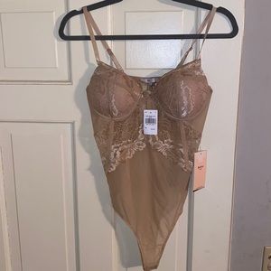 Bustier body suit